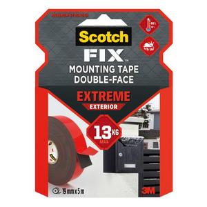 Montážna páska Scotch do exteriéru supersilná, 19 mm x 5 m - Plastobal