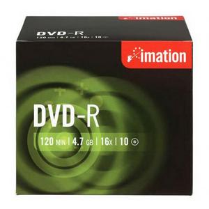 DVD-R Imation 16x 4,7 GB klasický obal - Plastobal