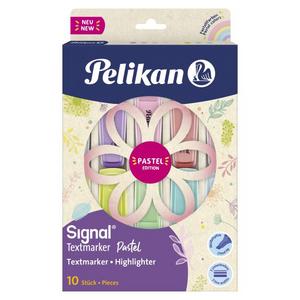Sada zvýrazňovačov Pelikan Signal pastel 10s - Plastobal