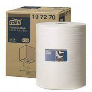 Tork Polishing utierka W1/W2/W3 Netkaná textília Biela 1 32x38cm 171 m / 450 (1 ks) - Papierový program | ***