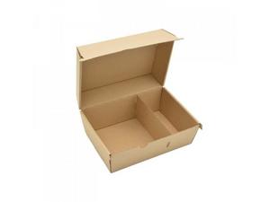 BurgerBox  Double/box s extra priečinkom / ks 200x130x110 bez potlače (50ks) - Plastobal