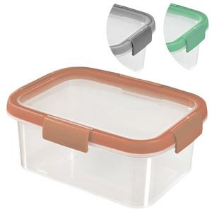 Dóza Curver® 1200 ml, mix farieb mint/sivá/broskyňová, 15x20x9 cm - Plastobal