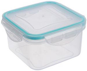 Dóza MagicHome Lunchbox Q804 400 ml, štvorcová, Clip - Plastobal