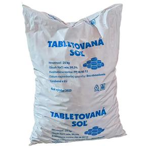 Soľ tablety - tabletovaná soľ / 25kg - Plastobal