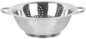 Cedník MagicHome DCB, 28 cm, okrúhle otvory, nerez - Plastobal