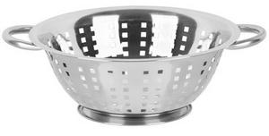 Cedník MagicHome, 24 cm, štvorcové otvory, nerez - Plastobal