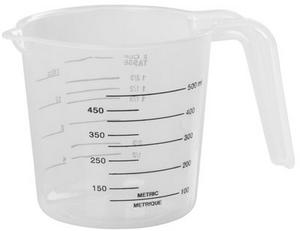 Odmerka MagicHome, s výlevkou, plast, 0,5 l - Plastobal