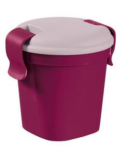 Hrnček Curver® Lunch&Go, 400 ml, fialový, 12x11 cm - Plastobal