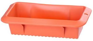 Forma MagicHome, na pečenie, na chlieb/bochník, silikón, červená, 24x12,5 cm Forma Magi - Plastobal