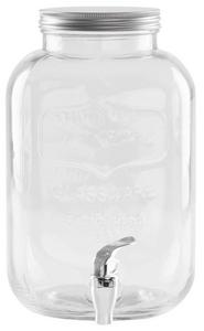 Nádoba MagicHome, džbán na vodu s kohútikom, sklenený, 5 lit. - PRÍPRAVA ČAJU, KÁVY | ***