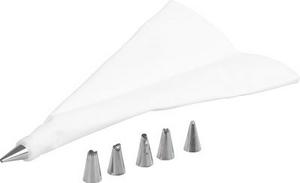 Vrecko MagicHome, na zdobenie, cukrárske, so 6 špičkami, 20x34 cm - PANVICE, HRNCE A PEKÁČE | ***