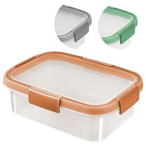 Dóza Curver® 1000 ml, mix farieb mint/sivá/broskyňová, 15x20x7 cm - Plastobal