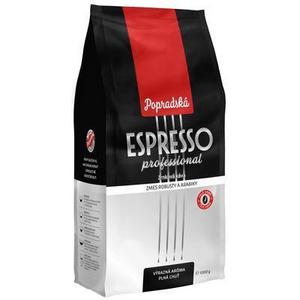KÁVA ZRNKOVÁ ESPRESSO PROFESIONAL 1kg POPRAD - Plastobal
