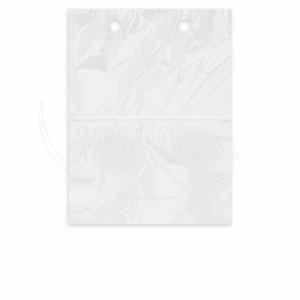 Prírez (HDPE) transparentný 25 x 36 cm v bloku [1000 ks] - Plastobal