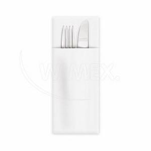 Obrúsok CutleryStar 2vrstvý biely 38 x 32 cm [50 ks] - Plastobal