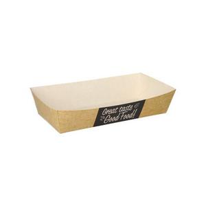 "Podnos na hranolky ""pure"" 3,5cm x 7cm x 15cm -GOOD FOOD - 50ks" Výpredaj - MEGA ZĽAVA | ***