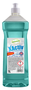 NUCCCO Xactiv Balzam s vôňou Aloe vera 1L - prostriedok na umývanie riadu - Plastobal