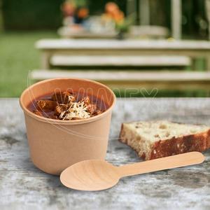 Lyžica z dreva 16 cm [100 ks] HY667360 - Plastobal