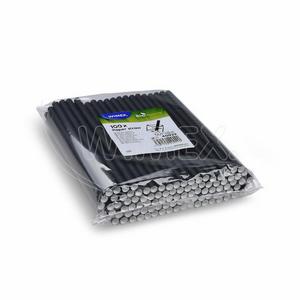 Slamka papierová čierna `JUMBO` O8mm x 20cm [100 ks] - Plastobal