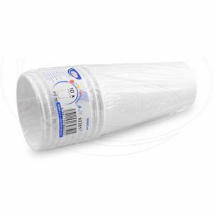 Papierový pohár biely O90mm 510ml `XL: 0,4L/16oz` [10 ks] - Plastobal