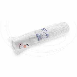Papierový pohár Snehuliak O80mm 280ml `M: 0,2L/8oz` [50 ks] - Plastobal