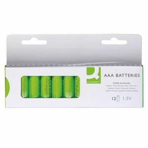 Batéria Q-CONNECT AAA mikrotužkové 12ks - 6. Kancelárske potreby | ***