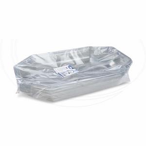 Viečko (rPET) vypuklé priehľadné pre podnos 74945 [10 ks] - Plastobal