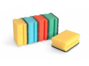 Špongia tvarovaná / 5ks (9x7x4,5 cm) - Plastobal