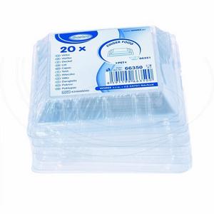 Viečko (PET) pre fingerfood pohárik 66351 [20 ks] - Plastobal