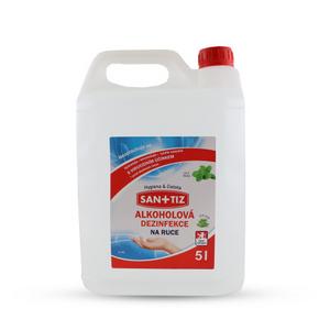 SANITIZ - dezinfekcia -5L na ruky a plochy - Upratovacie potreby | ***
