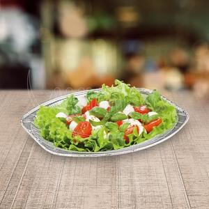 Podnos (ALU) oválny 43 x 29 cm [10 ks] - Plastobal