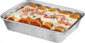 Menu misa (ALU) nedelená 227 x 177 x 30 mm 930ml [100 ks] - Plastobal