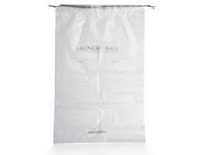 HOTEL AMENITIES TAŠKA NA PRÁDLO ZAŤAHOVACIA [50 ks] - Plastobal