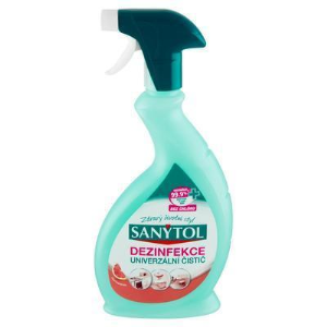 ČISTIACI PROSTRIEDOK SANYTOL DEZINFEKČNÝ GREP SPREJ 500ml - Čistiace prostriedky | ***