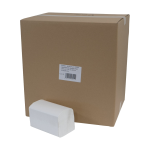 Obrúsky do zásobníka "V"FOLD 2vrst. 21x16,5cm - 5250ks / náh70309 - Plastobal