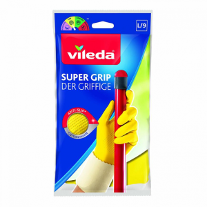RUKAVICE Vileda Supergrip, L - Plastobal
