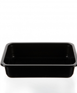 Menu misa (PP) 1dielna čierna 227 x 178 x 50 mm [50 ks]  - Gastro potreby | ***