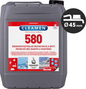 CLEAMEN 580 koncentrát širokospekt.dezi.na povrchy neutral - Plastobal