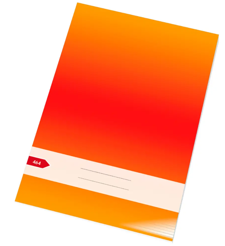 Zošit 464, A4, 60 listov, linajkový - Školské zošity | ***