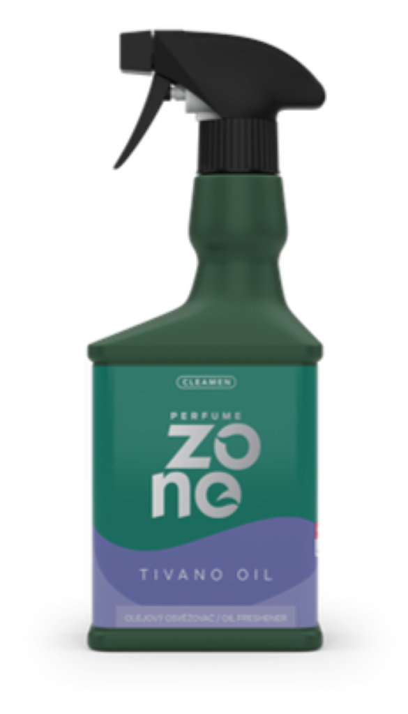 CLEAMEN PERFUME ZONE olejový osviežovač Tivano oil 550ml - Plastobal