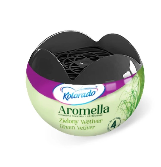 Osviežovač vzduchu Kolorado Aromella ZELENÝ VETIVER 150g - Plastobal