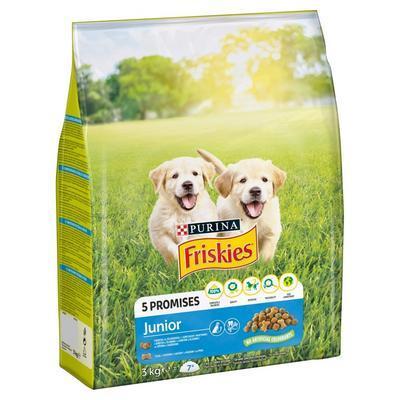 GRANULE PES FRISKIES JUNIOR KURA 3kg - Plastobal
