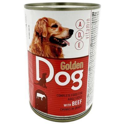 KONZERVA PES HOVÄDZIA 415g GOLDEN DOG - Plastobal