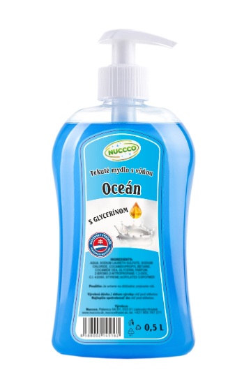 NUCCCO Tekuté mydlo Oceán 0,5 L - Plastobal