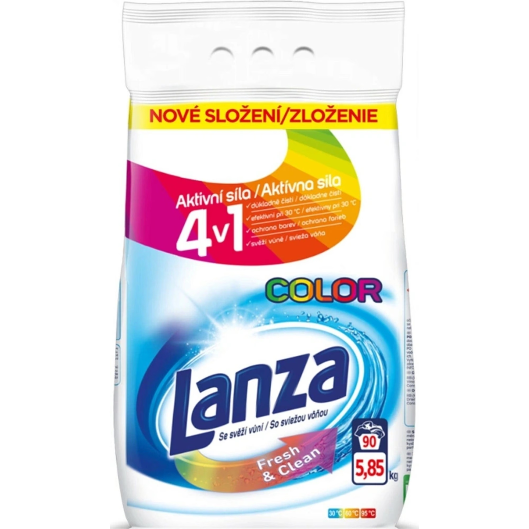 Lanza color 5,85kg 90P color - Pracie prášky a aviváže | ***