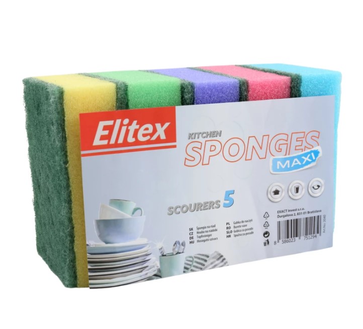 Hubka na riad ELITEX MAXI 5ks - Plastobal