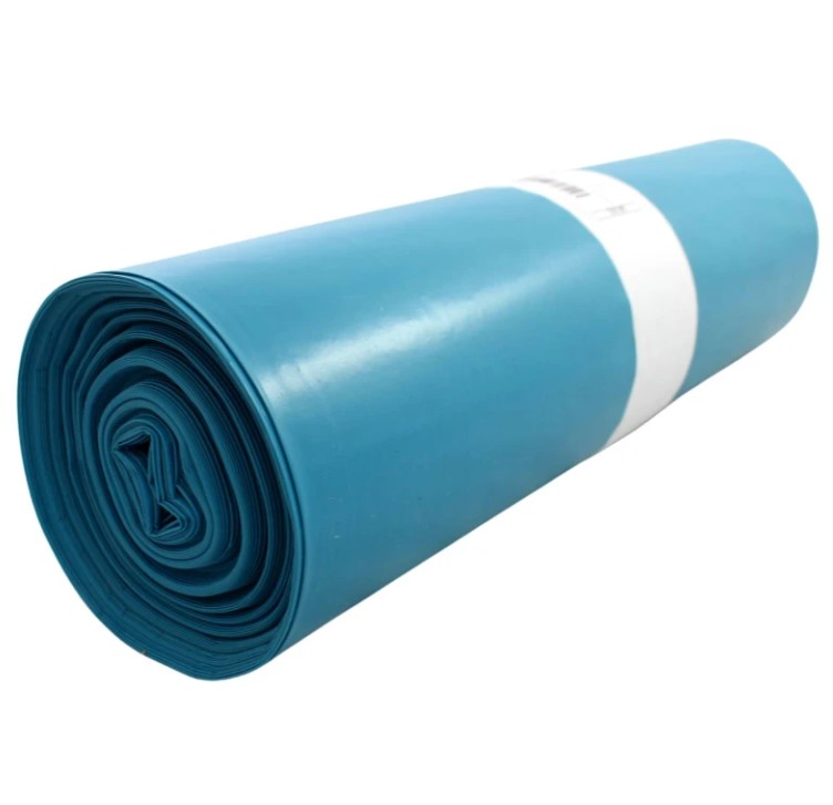 LDPE vrece  modré 70x110cm, 120 l, Typ 40 [25 ks] - Plastobal