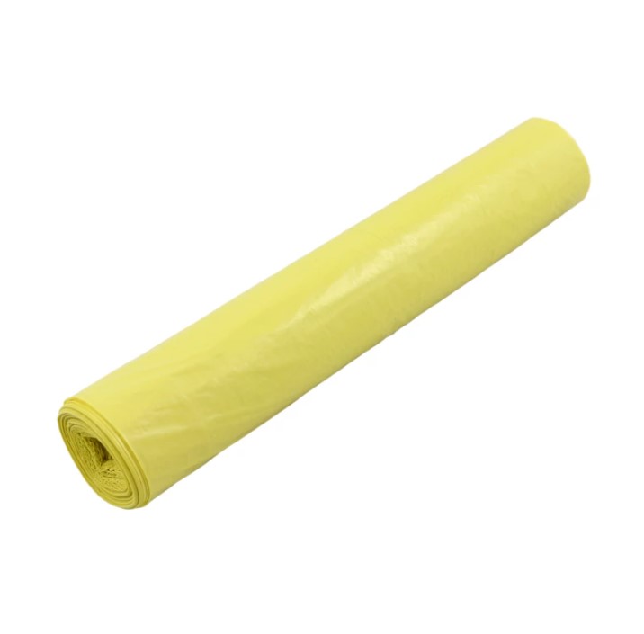 LDPE vrecia žlté 600x700/30mic 60L 25 ks - 31-60L | ***