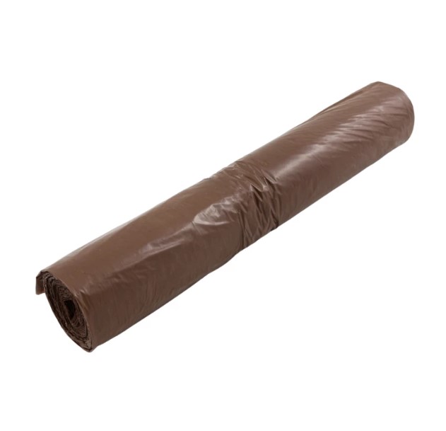 LDPE vrecia hnedé 600x700/30mic 60L 25 ks - 31-60L | ***